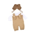 thumbnail image 4 of Ropa de muñeca para niña Strade Fareast Limited traje para muñeca 55 cm marrón, 4 of 8