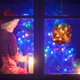 thumbnail image 2 of Navidad decoración iluminada ventana succión luces de noche adorno del partido, 2 of 5