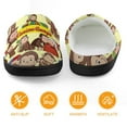 thumbnail image 5 of Curious George Cartoon Slippers Cute Cotton Slippers for Boys Girls Kids Favors Shoes 2025 Plush Lightweight Warm Slippers, 5 of 8