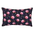 thumbnail image 1 of Fotbe Cartoon Donut Planets Funda de Almohada Decorativa Estilo Occidental, Lujo en Algodón, Fundas para Almohadas King, Cojín Estampado para Decoración del Hogar-20"x30", 1 of 6