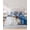 Brown, variant on 4 Piece Full Sheet Set Funny Panda Sheets Set for Full Size Bed, Breathable Soft Microfiber Bed Sheets Cooling Cute Art Modern Lovely Animals on Showering Blue Fitted Sheet Deep Pocket, Pillowcases