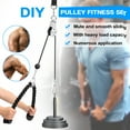 Fitness DIY Pulley Cable Machine Attachment System Loading Pin Lifting