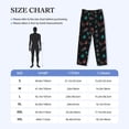 thumbnail image 4 of Yiaed Colorful Insect Print Men's Lounge Pants, Loose PJ Bottoms, Long Pajama Pants for Men-Small, 4 of 6