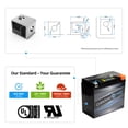 thumbnail image 7 of Ytx20Hl-Bs High Performance Power Sports Igel Battery, 7 of 7