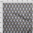 thumbnail image 2 of oneOone Polyester Lycra Fabric Spiral & Floral Block Printed Fabric 1 Yard 56 Inch Wide, 2 of 4