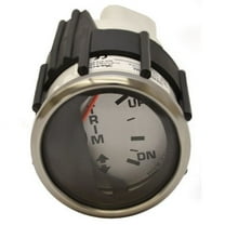 Faria Boat Trim Gauge GPC100A | Spun Silver 2 Inch Mercury Yamaha