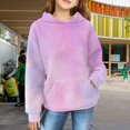 thumbnail image 2 of Mercatoo Cute Tie Dye Hoodies for Teen Girls Oversized Rainbow 𝐇ooded Sweatshirts Trendy Long Sleeve Pullover Shirt Pocket, 2 of 7
