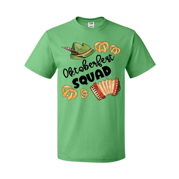 Inktastic Oktoberfest Squad Hat, Accordion, Pretzels T-Shirt