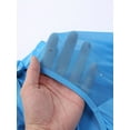 thumbnail image 7 of YiZYiF Kids Girls Rhinestones Tulle Skating Dress Long Sleeve Cutout Back Ballet Leotard, 7 of 7