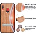 thumbnail image 3 of Labanema Samsung Galaxy A30 2019 /A20 2019 Case, Samsung Galaxy A30 2019 /A20 2019 Cover with Metal Kickstand, Natural Wood TPU Cover, Anti Scratch Case for Samsung Galaxy A30 2019 /A20 2019 (Moon), 3 of 7