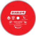 thumbnail image 2 of Diablo Tools D1296N 12" x 96-Teeth Saw Blade for Medium Aluminum DBL-D1296N, 2 of 3
