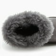 thumbnail image 4 of Weestep Wood Button Warm Shearling Winter Lightweight Snow Boots(7 Toddler, Grey), 4 of 7