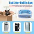 thumbnail image 7 of 12 Pack Cat Litter Refills Bags,Litter Refills Compatible with genie bag refills Cartridge,Cat Litter Refills Scented Bag Compatible with Your Standard and Plus Genie Litter Refill Cartridge,Bule, 7 of 7