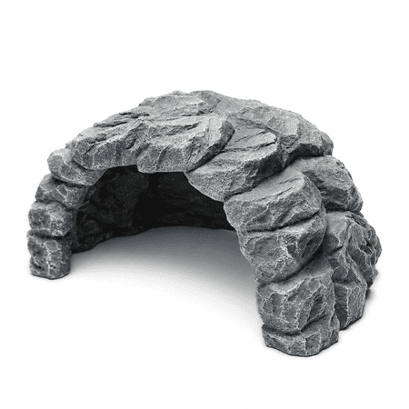 A-Large Reptile Cave Habitat Decor Terrarium Tank Accessories for Bearded Dragons