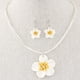 thumbnail image 4 of Conjunto de collar de moda de estilo coreano, collar dulce, collar elegante con cuerda de flores ricas, 4 of 5