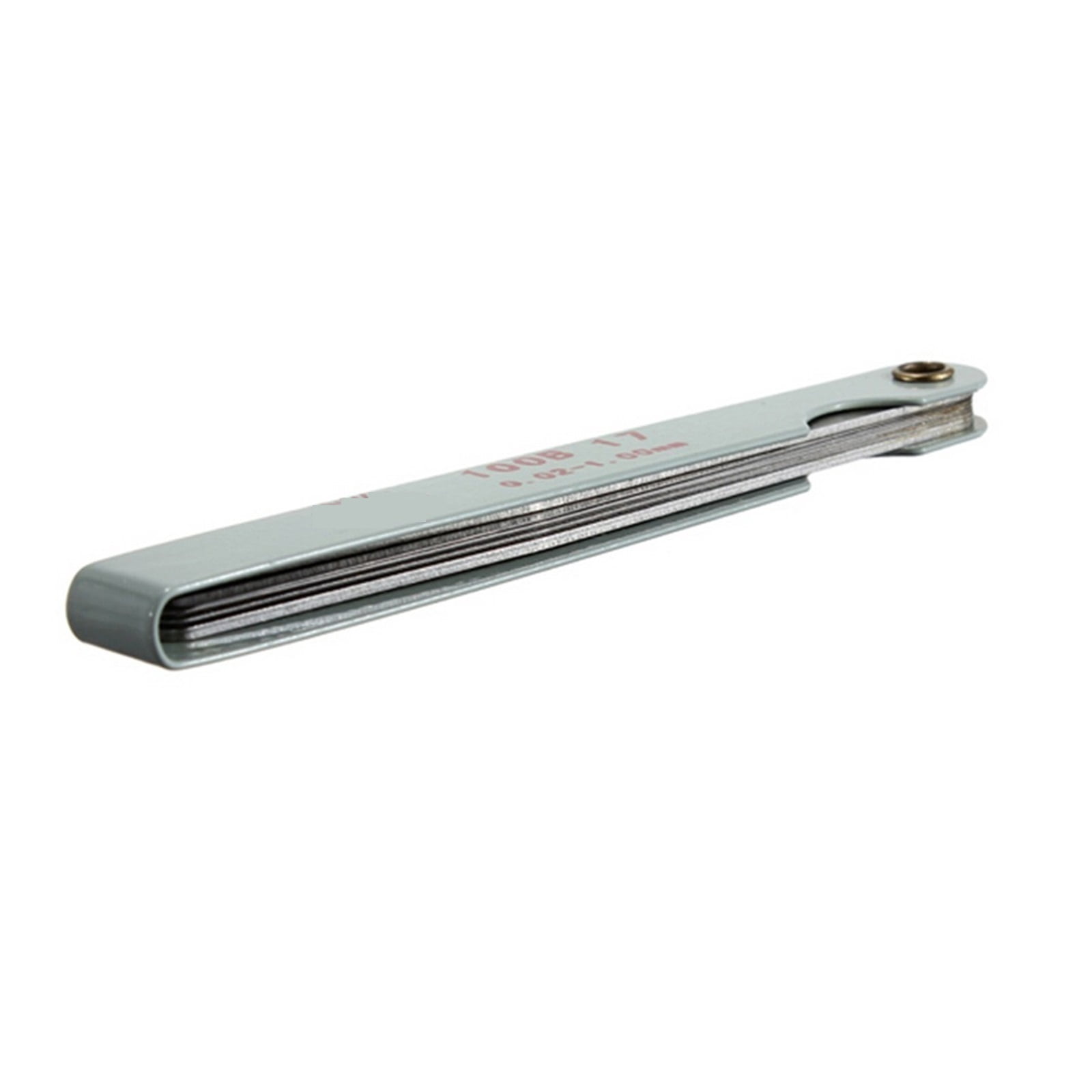 Feeler Gauges 17 Blades 0.02-1.00MM Metric Feeler Gauge Foldable Thickness Gap Metric Filler Feeler Gauges For Measurements Tool