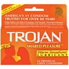 Trojan Shared Pleasure w/Warm Sensations Lubricant Condoms 12 Ct