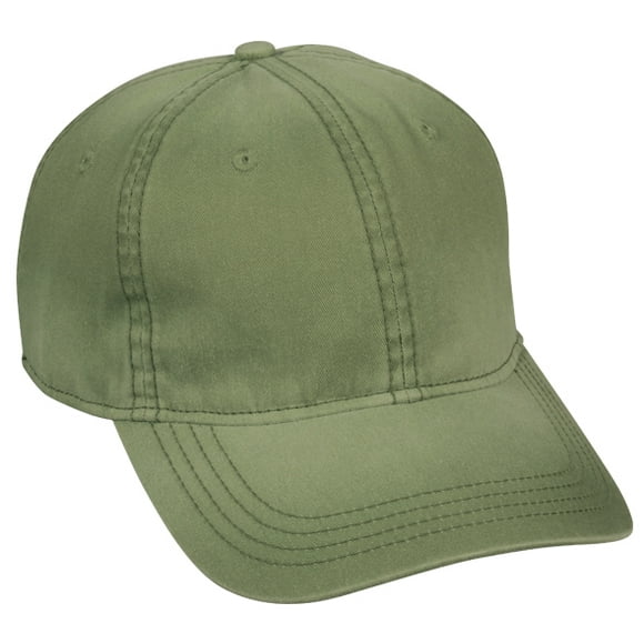 Outdoor Cap PDT-750 Pigment Dyed Cotton Twill-Olive-Adult