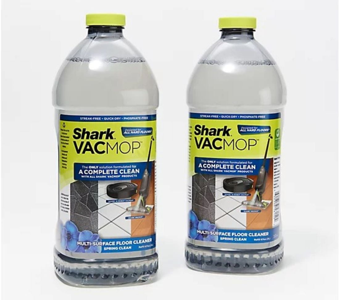 Shark 2Pk VACMOP MultiSurface Cleaner Refill Bottles, 2L
