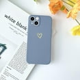 thumbnail image 7 of for iPhone 13 Case Cute Slim Shockproof Phone Case with Wireless Charging Support and Protection, Blue Grey, 7 of 7