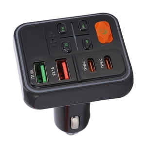 USB C Adaptateur de chargeur de voiture, voiture USB C Adaptateur MP3 Joueur pour véhicule