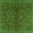 thumbnail image 1 of Ahgly Company Indoor Square Persian Green Traditional Area Rugs, 7' Square, 1 of 1