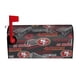 thumbnail image 1 of Funda para buzón de correo con protección solar, magnética, impermeable, con estampado de doble cara del equipo de fútbol americano, funda decorativa para buzón de correo de jardín (varios tamaños), 1 of 8