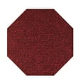 thumbnail image 1 of Broadway collection kids Favorite area rugs with Rubber Marine Backing for Patio, Porch, Deck, Boat, Basement or Garage with Premium Bound Polyester Edges Red 3' Octagon, 1 of 1