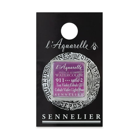 UPC: 3046450114826 | Sennelier French Artists Watercolor – Cobalt Violet Light Hue Half Pan