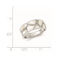 thumbnail image 3 of Sterling Silver Polished Mother of Pearl Ring, 3 of 3