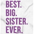 thumbnail image 2 of Best Lil Sister Ever Younger Sibling Youth T Shirt Tee Girls Infant Toddler Brisco Brands 5T, 2 of 5