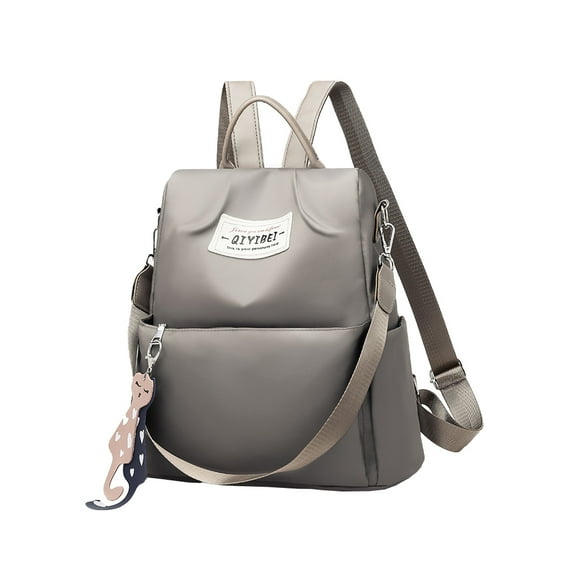 Anti-theft Backpack Multifunctional Large Capacity Travel Bag-Khaki