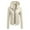 Beige, variant on Scyoekwg Womens Jackets And Coats Loose Coat Casual Long Sleeve Trendy Solid Color Jacket Slim Zipper Hooded Jacket Warm Coat Leather Jacket (Beige,M)