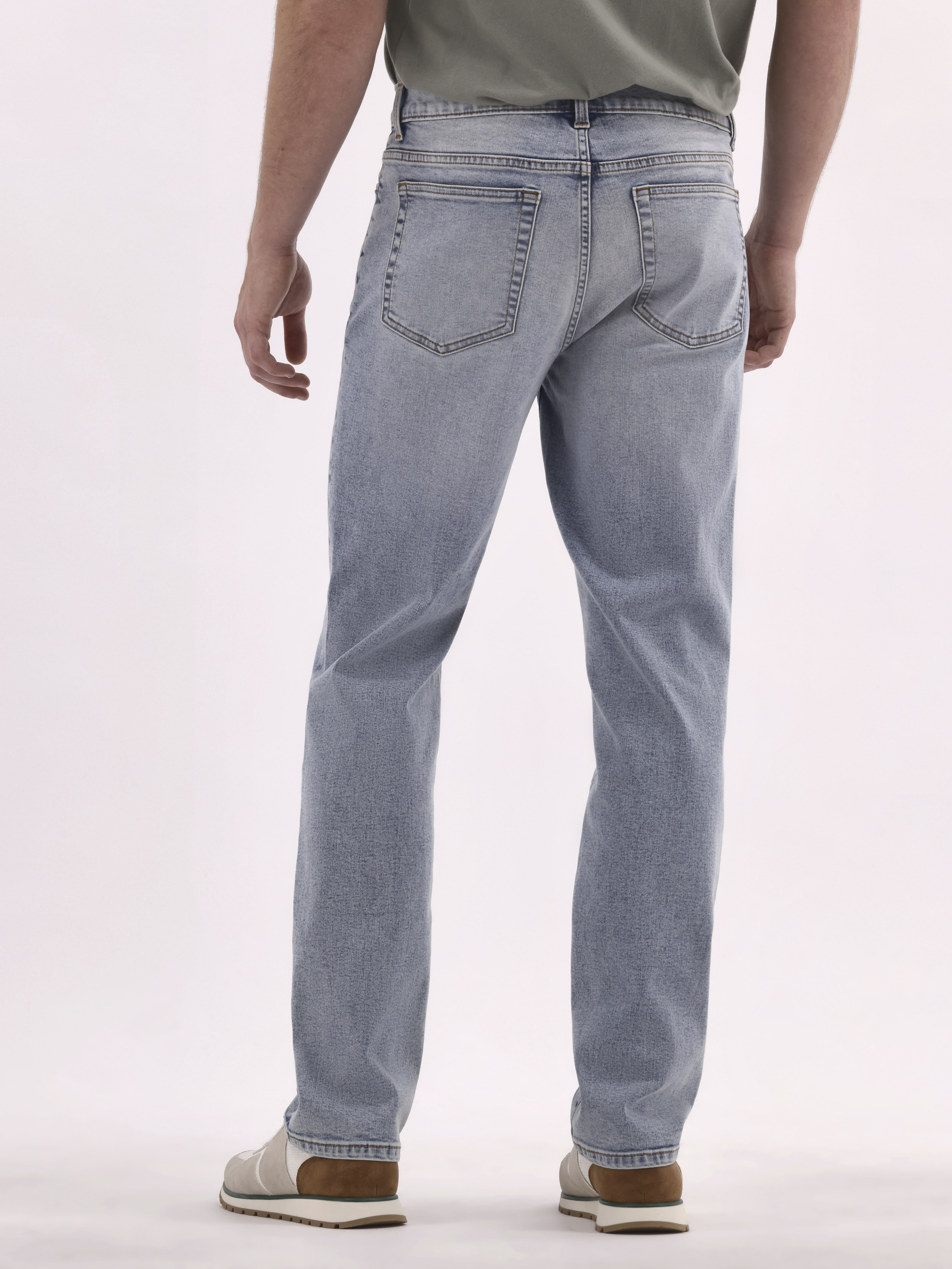 No Boundaries Men's & Big Men's Straight Fit Jeans with Stretch