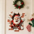 thumbnail image 4 of Santa Themed Wall Sticker For Festive – Unique Peel And Stick Character Wall Art For Home And Holiday Prep, 4 of 7