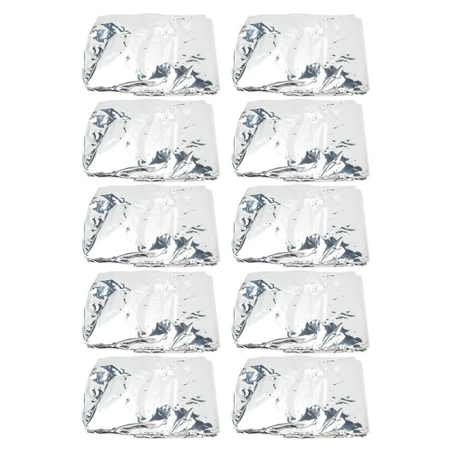 10 gorros de ducha de papel de aluminio para acondicionamiento profundo del cabello y coloración para uso en salones de belleza en casa