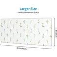 thumbnail image 2 of Wild Flowers -Mouse Pad, Big Desk Mat, Extended Gaming Mouse Pad, Mouse Mat with Non-Slip Rubber Base ＆ Stitched, 31.5 X 11.8 in Large Desk Pad for Keyboard, Mouse, Home and Office, 2 of 6