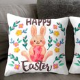 thumbnail image 3 of easter yard decorations Bedside Rabbit Pillowcase Holiday Home Sofa Peach Pillowcase Skin Easter Home Decor, 3 of 4