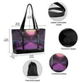 thumbnail image 2 of FORMRS Laptop Tote Bag for Women with 15.6" Computer Compartments Handbag, Black Neon Road, 2 of 7