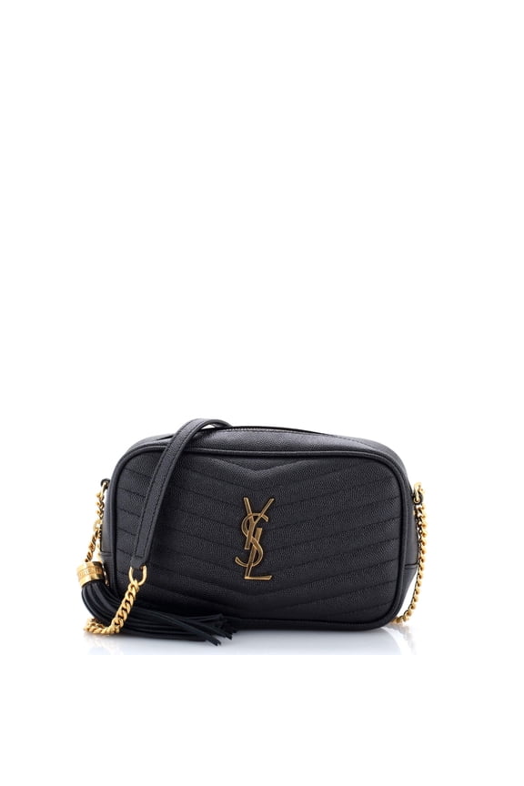 Pre-Owned Lou Camera Bag Matelasse Chevron Leather Mini By Rebag