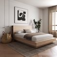 thumbnail image 1 of Nexera Marconi Platform Bed with Headboard, 1 of 9