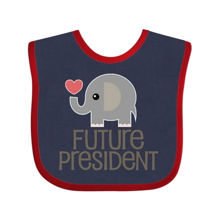 

Inktastic Future President Baby Gift 2020 Gift Baby Boy or Baby Girl Bib