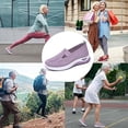 thumbnail image 3 of Orthopedic Shoes for Women Wide Width Woven Mesh Breathable Slip On Walking Sneakers Lightweight Arch Support Mesh Shoes Women for Travel & Work,Green 35(US-5.5), 3 of 7