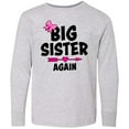 thumbnail image 3 of Inktastic Big Sister Again with Bow and Arrow Long Sleeve Youth T-Shirt, 3 of 5