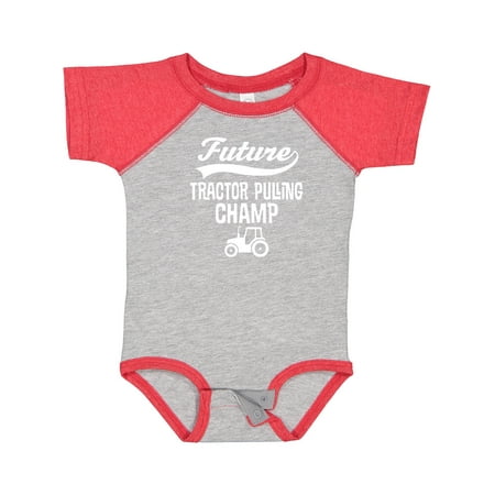 

Inktastic Future Tractor Pulling Champ Gift Baby Boy or Baby Girl Bodysuit