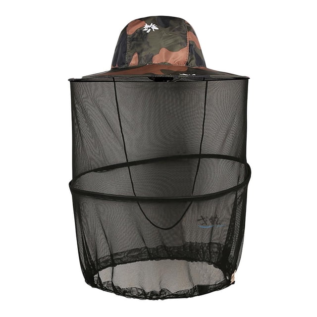 Sombrero Gorro mosquitos Gorro de camufje shamjiam Sombrero de red de pesca