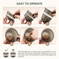 thumbnail image 3 of GUOOL ABS Coffee Capsule Holder, Rack, Stand Dustproof Recycling Removable Mini Coffee, 3 of 9