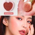 thumbnail image 1 of 2023 Blush Makeup Palette Mineral Powder Red Rouge Lasting Natural Cream, 1 of 5