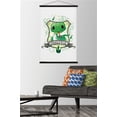 thumbnail image 2 of The Wizarding World: Harry Potter - Slytherin Charm Wall Poster with Wooden Magnetic Frame, 22.375" x 34", 2 of 3