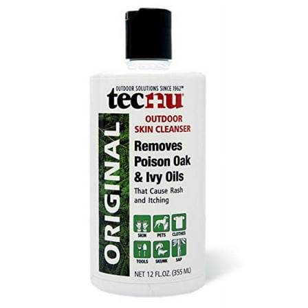 Tecnu Original Poison Oak & Ivy Outdoor Skin Cleanser, 12 Ounce